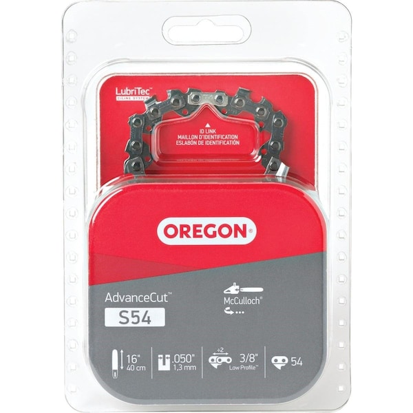Oregon Cutting Oregon AdvanceCut 16 In. Chainsaw Chain S54 - main